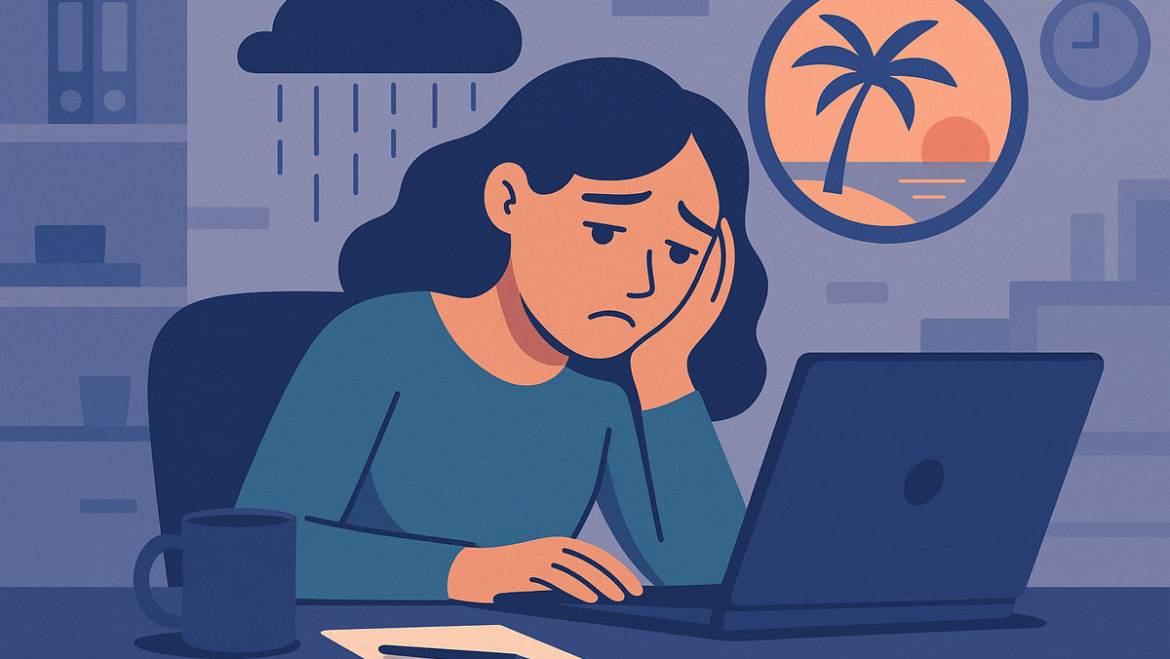 El “síndrome” postvacacional (depresión)