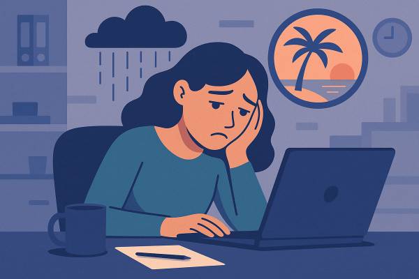 El “síndrome” postvacacional (depresión)
