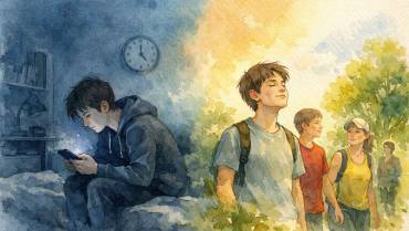 Más mundo, menos pantalla: móvil y salud mental en adolescentes